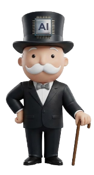 AI Monopoly Man
